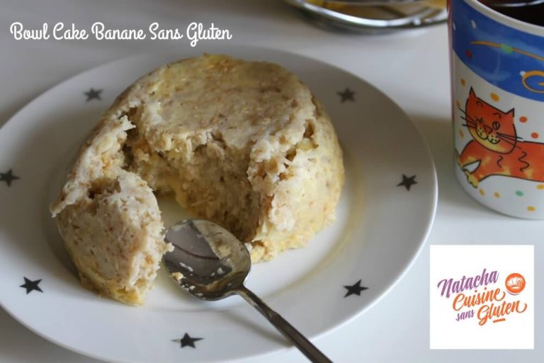 Bowl Cake Banane sans gluten | Ma Cuisine Sans Gluten